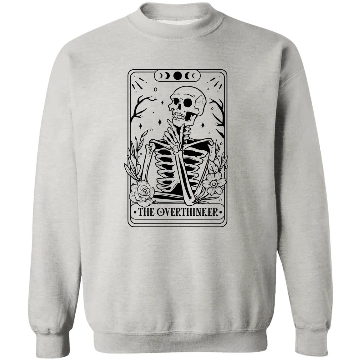 The Overthinker Crewneck Pullover Sweatshirt