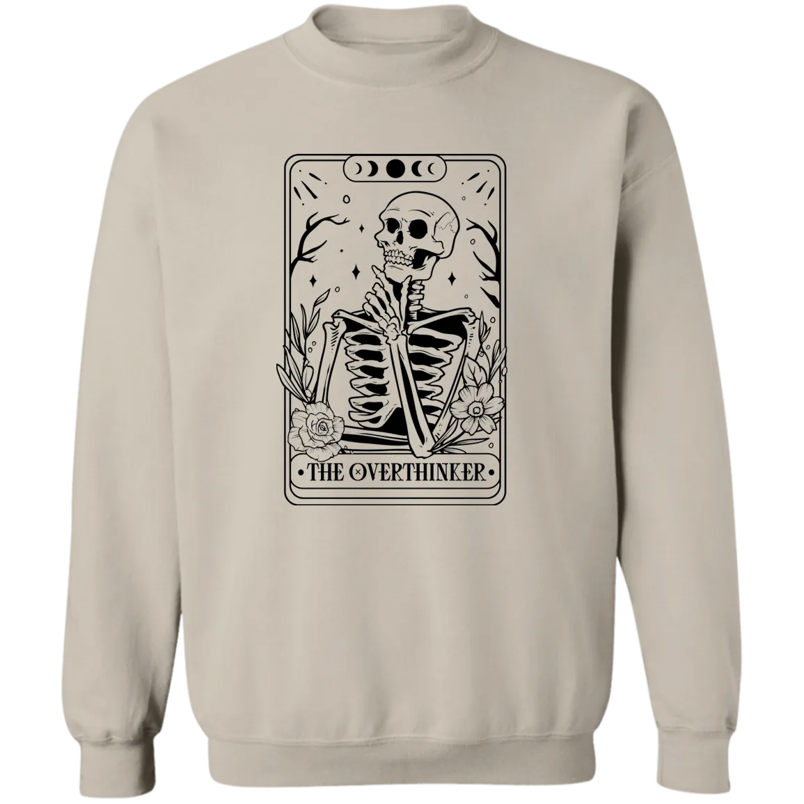The Overthinker Crewneck Pullover Sweatshirt