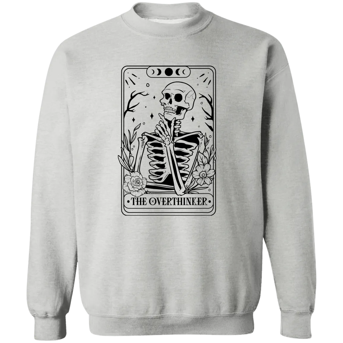 The Overthinker Crewneck Pullover Sweatshirt