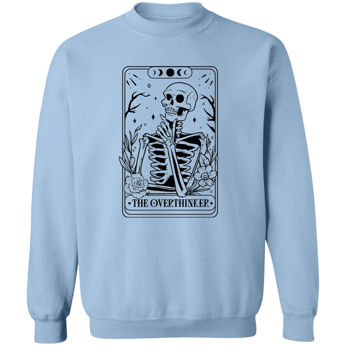 The Overthinker Crewneck Pullover Sweatshirt
