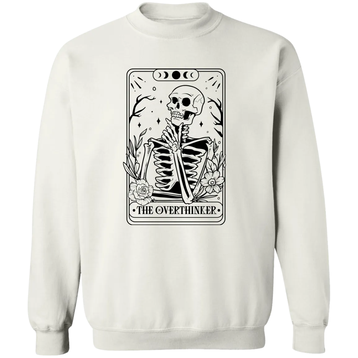 The Overthinker Crewneck Pullover Sweatshirt