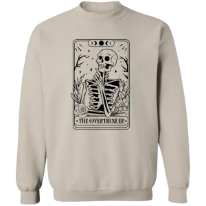 The Overthinker Crewneck Pullover Sweatshirt
