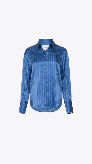 The Standard Shirt - Slate Blue Multi
