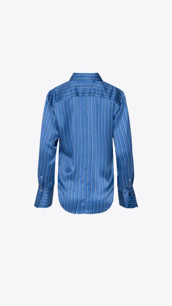 The Standard Shirt - Slate Blue Multi