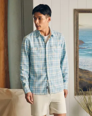 THE SURF FLANNEL SHIRT - SEABROOKS SANDS PLAID