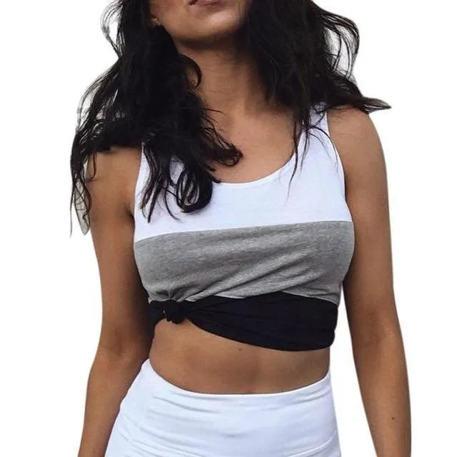Three Tone Tank Tops