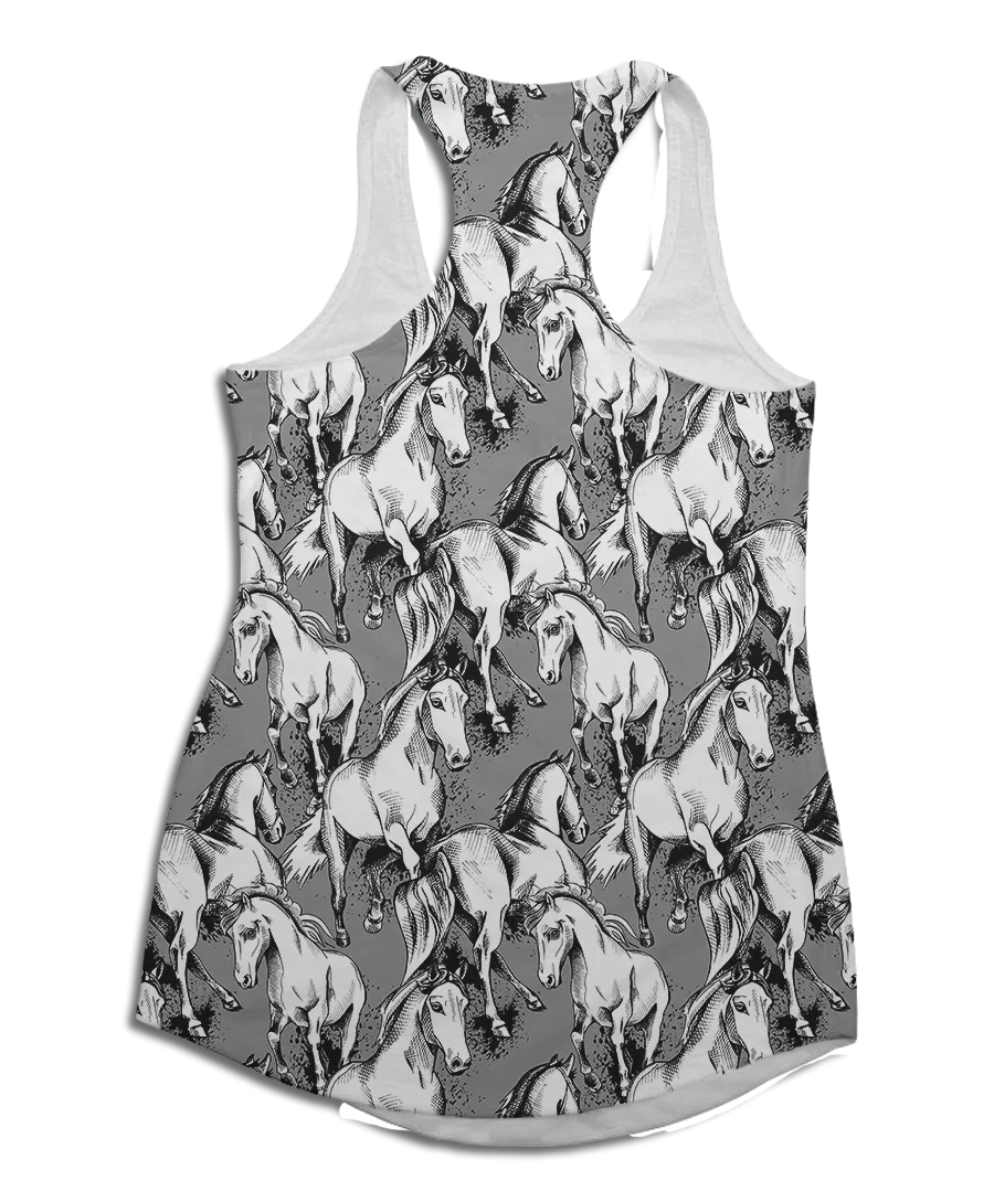 Thunder Horse Racerback Tank Top