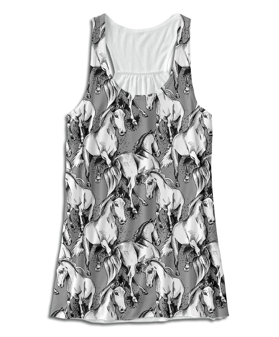 Thunder Horse Racerback Tank Top