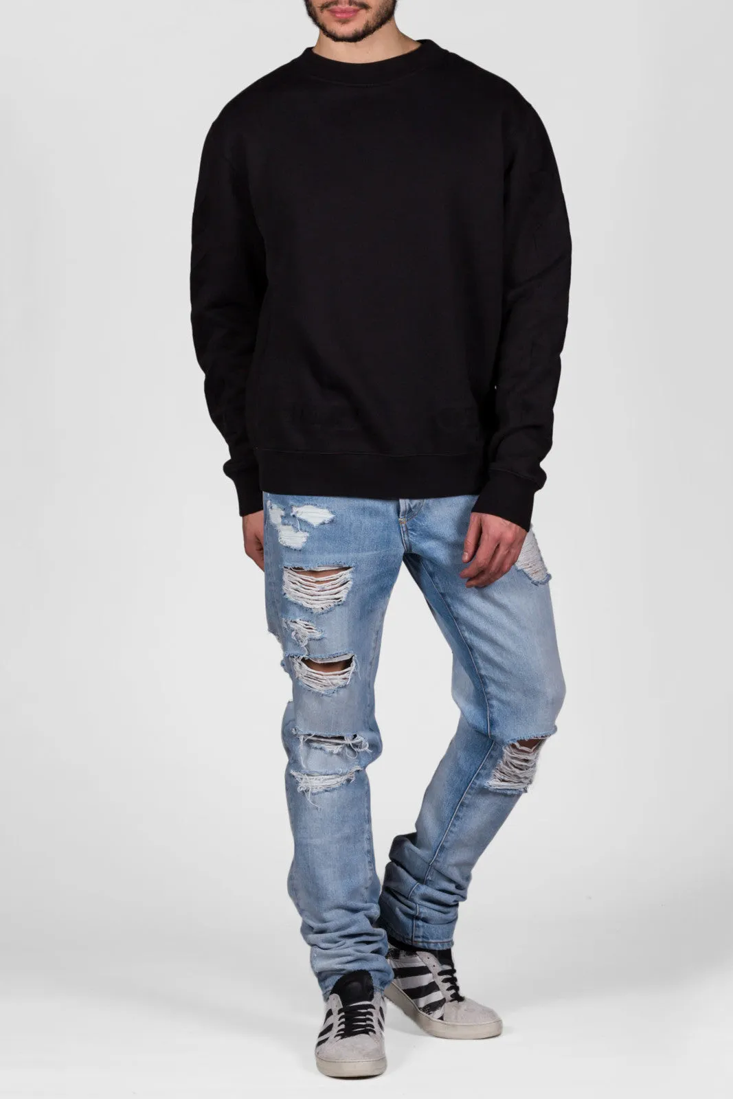 Tonal Cornelly Crewneck