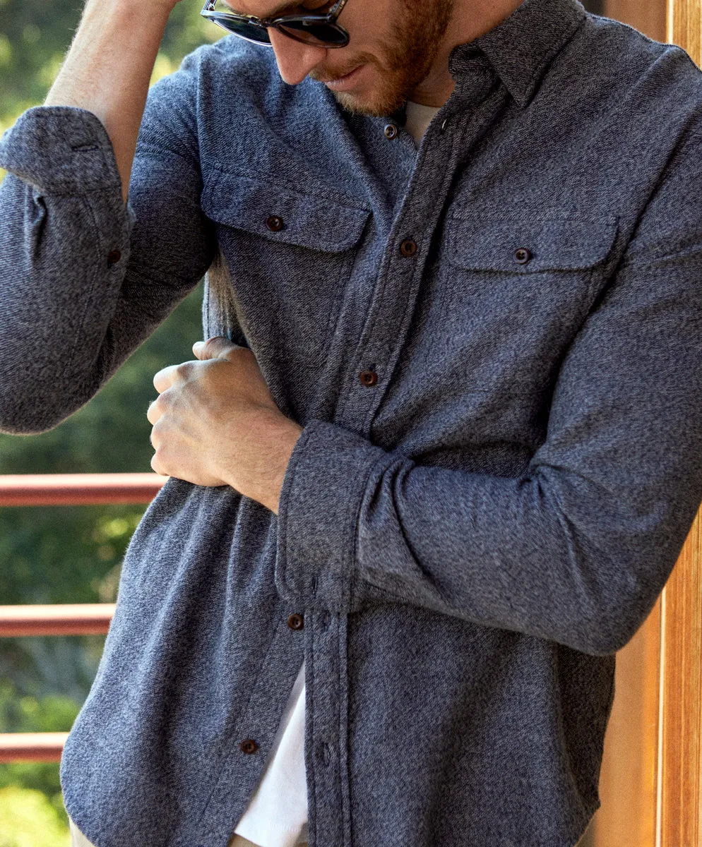 Transitional Flannel Utility Shirt - FINAL SALE