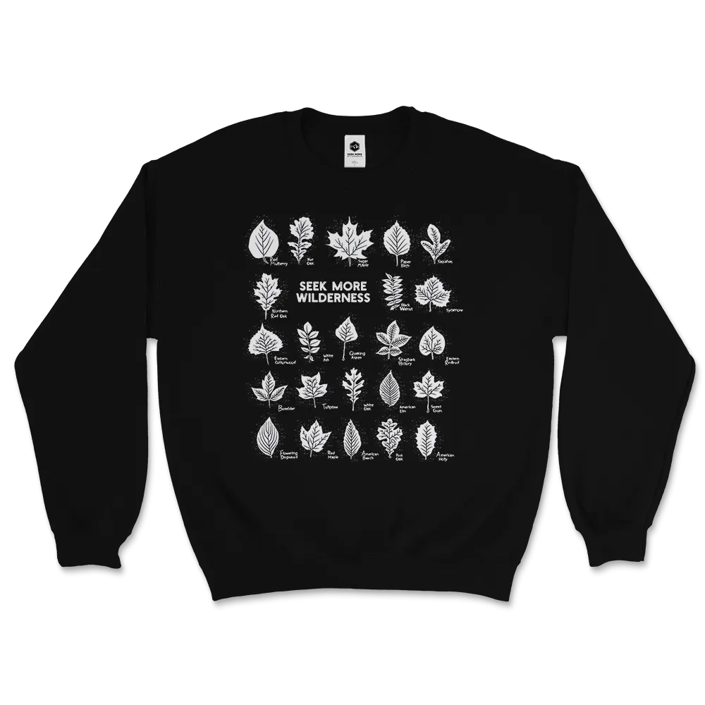 Tree Leaves Crewneck Sweatshirt