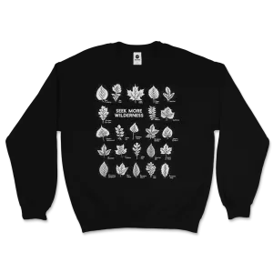 Tree Leaves Crewneck Sweatshirt