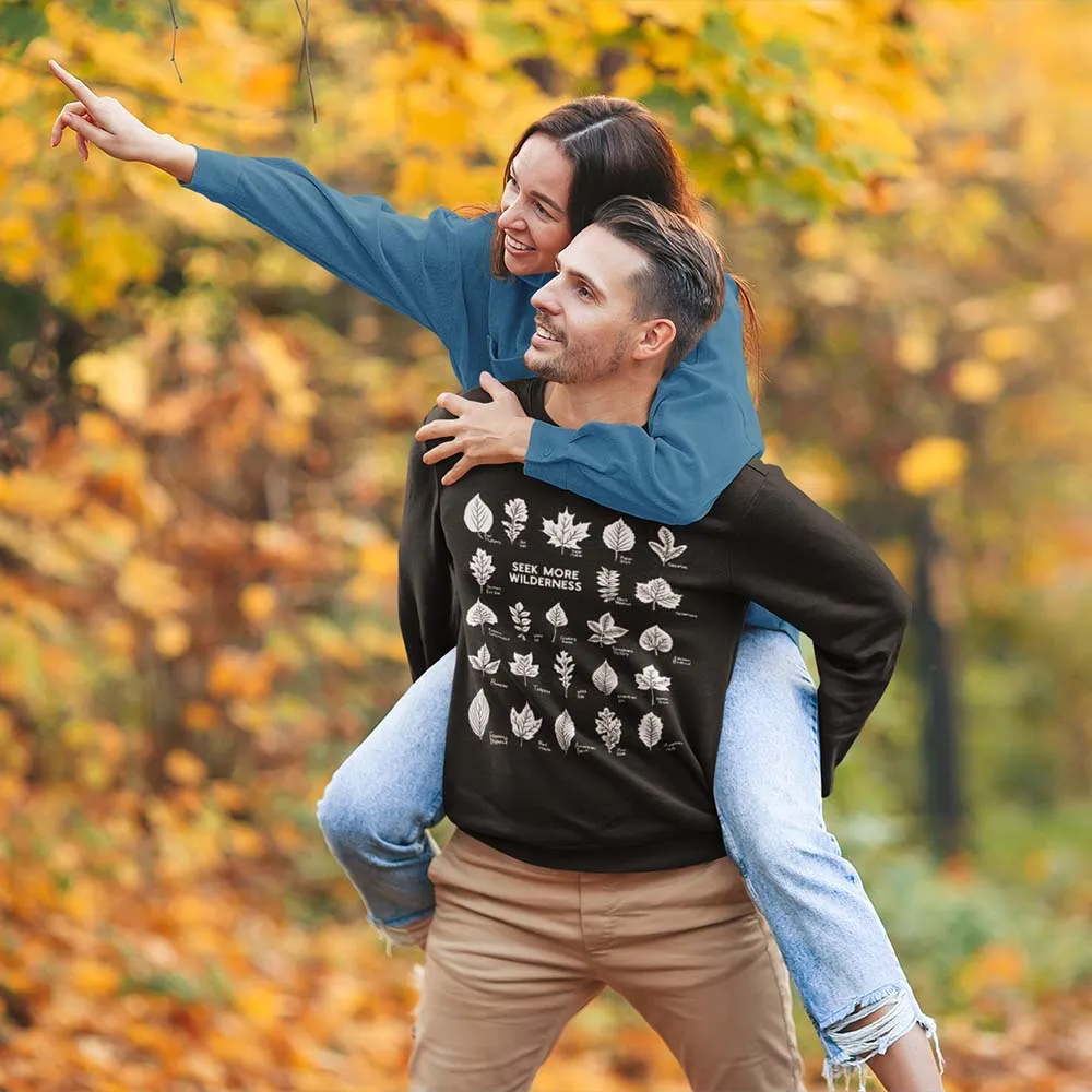Tree Leaves Crewneck Sweatshirt