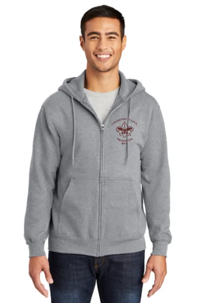 TROOP 198 COTTON BLEND FULL ZIP HOODED SWEATSHIRT