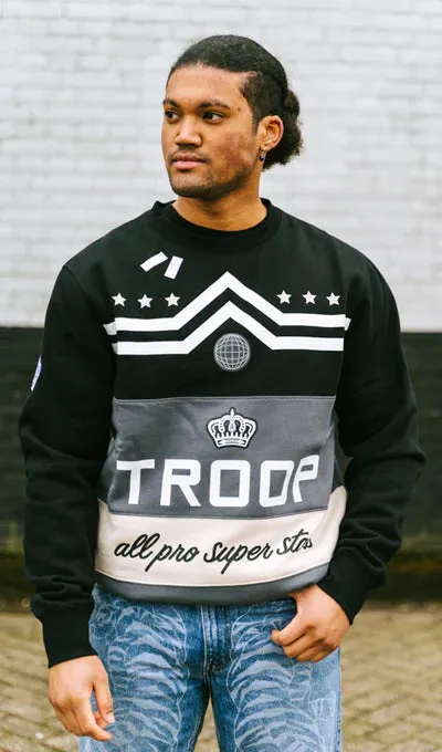 TROOP Ellis Crewneck Black