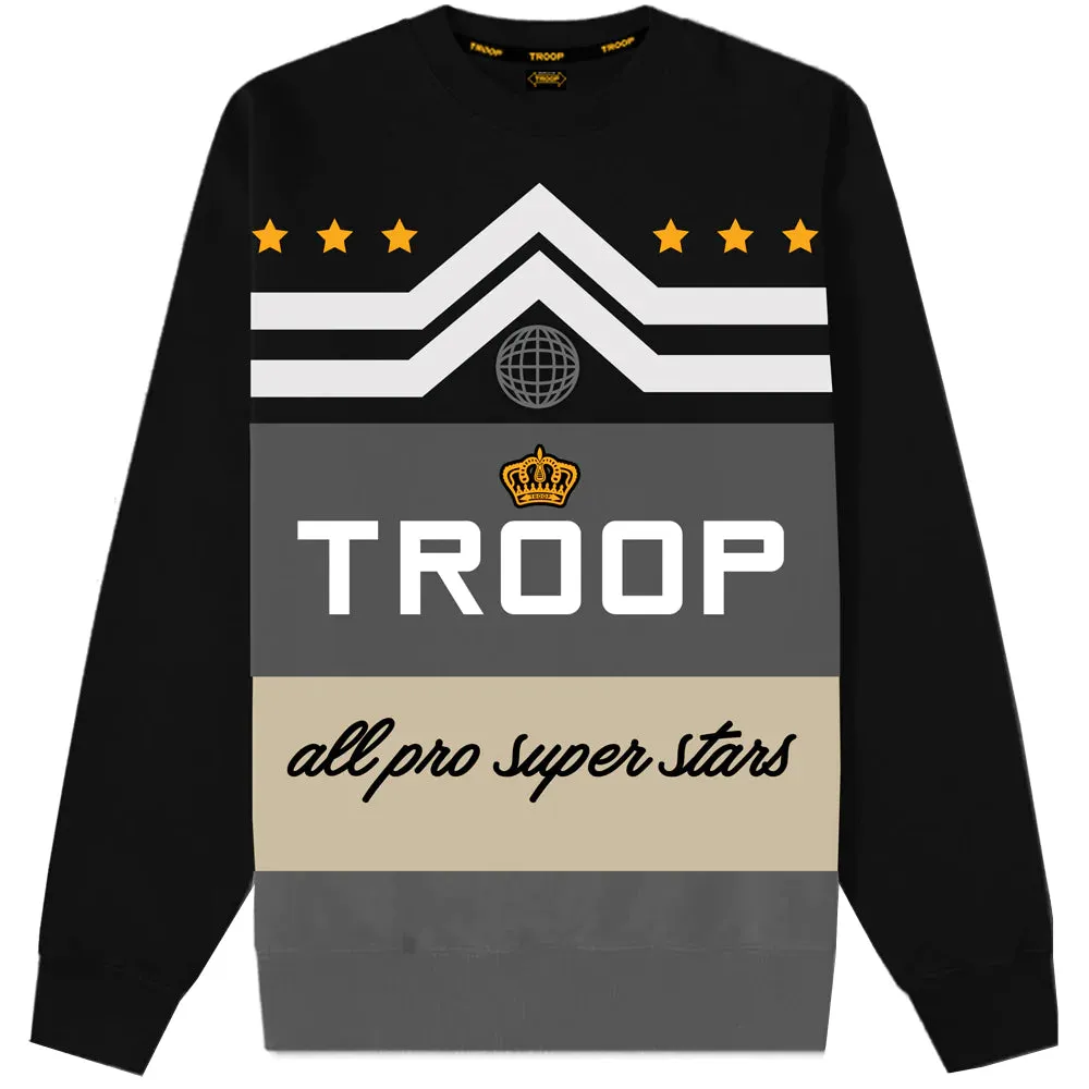 TROOP Ellis Crewneck Black