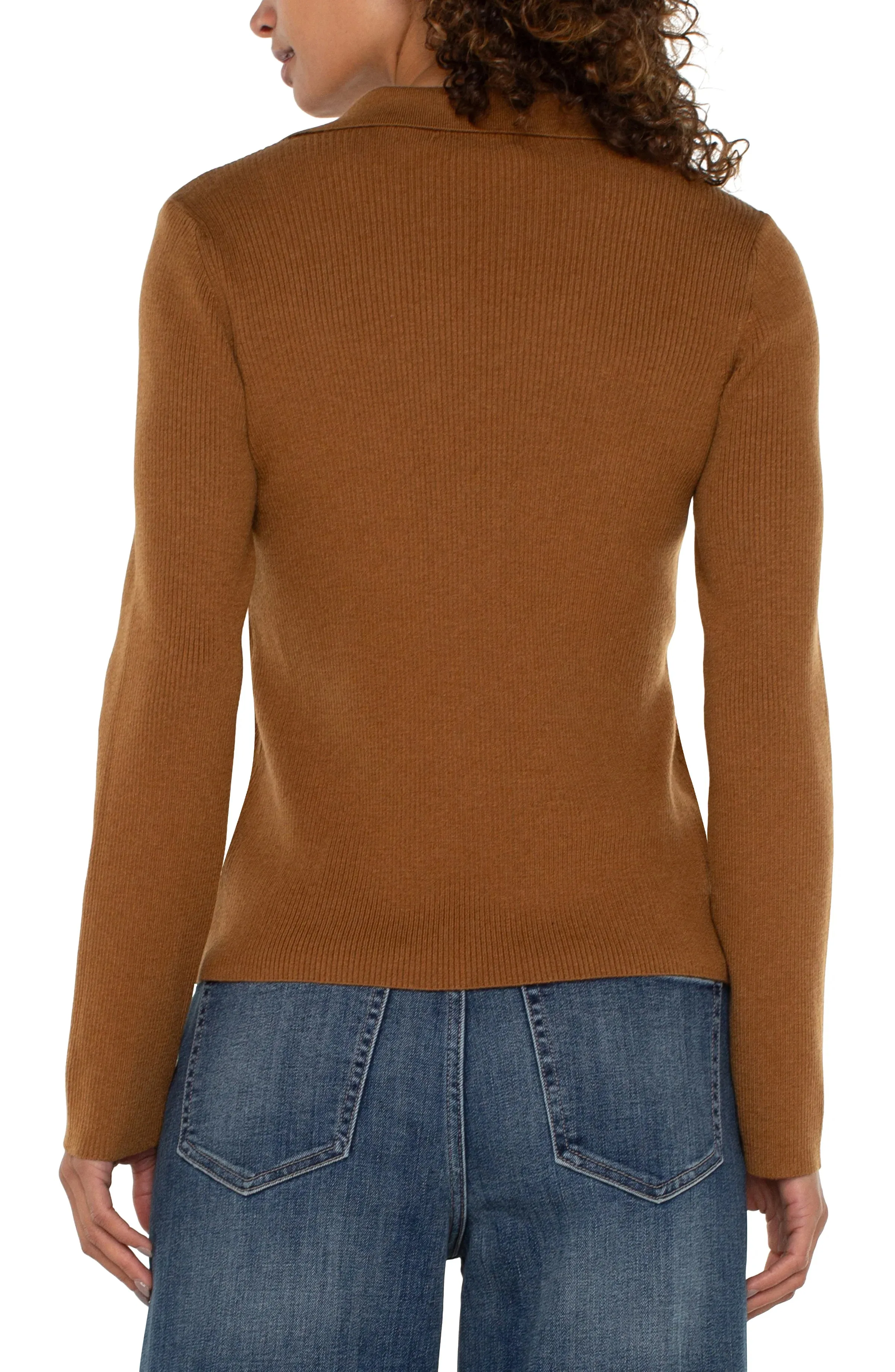 Tumeric Collared Sweater