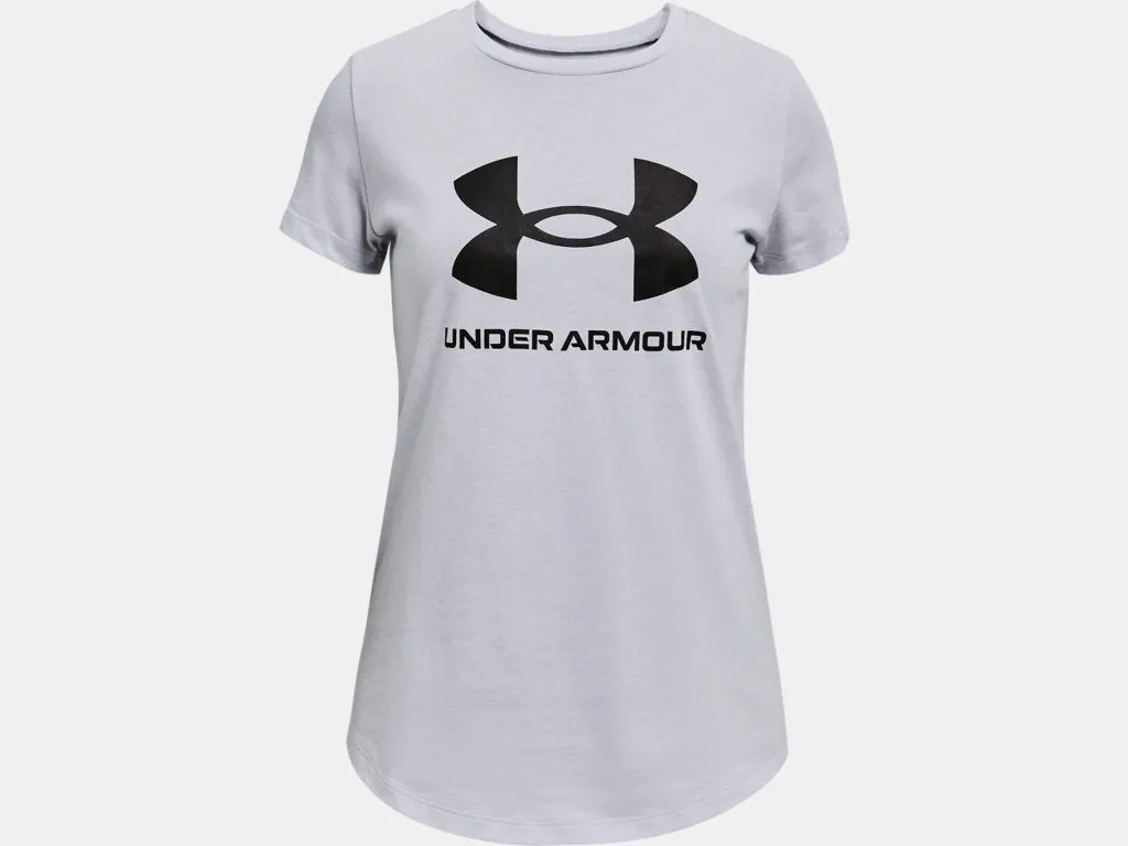 Under Armour Girls' UA Sportstyle Graphic Short Sleeve