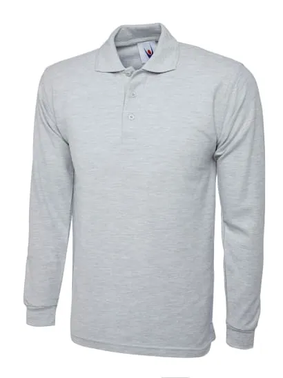 Uneek Long sleeved Classic Polo shirt-uc113