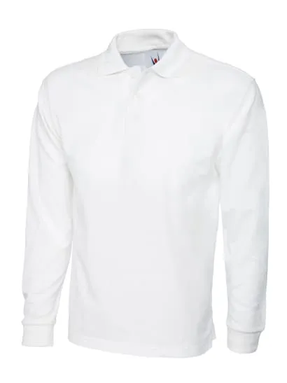 Uneek Long sleeved Classic Polo shirt-uc113