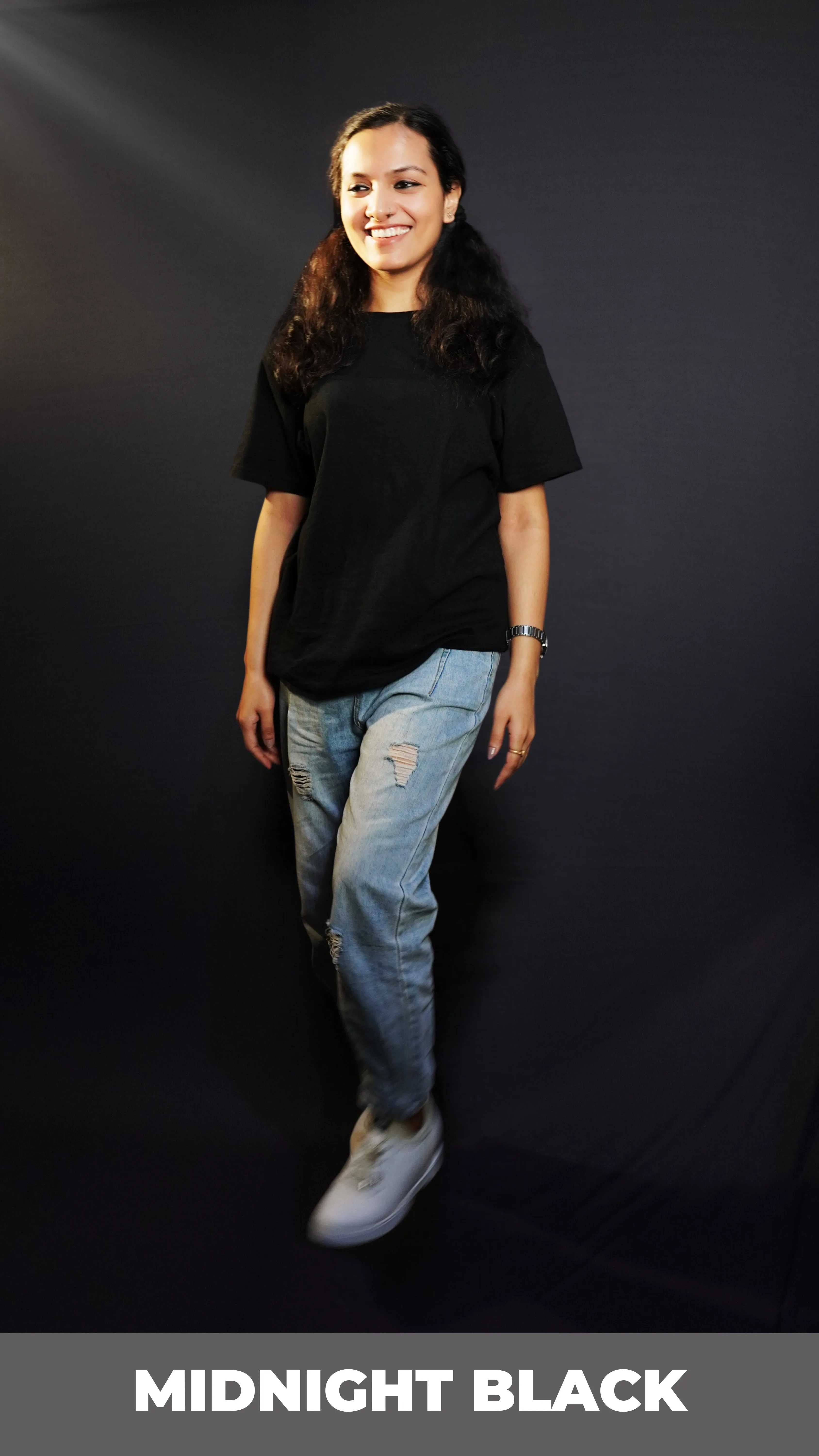 Unisex Midnight Black T shirt