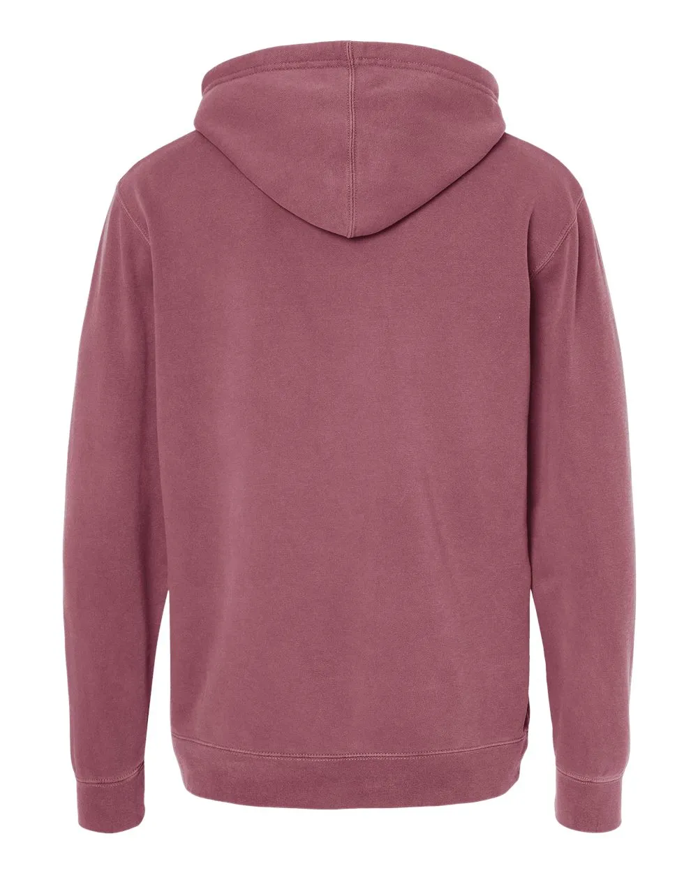 Unisex Midweight Pigment Dyed Hooded Pullover