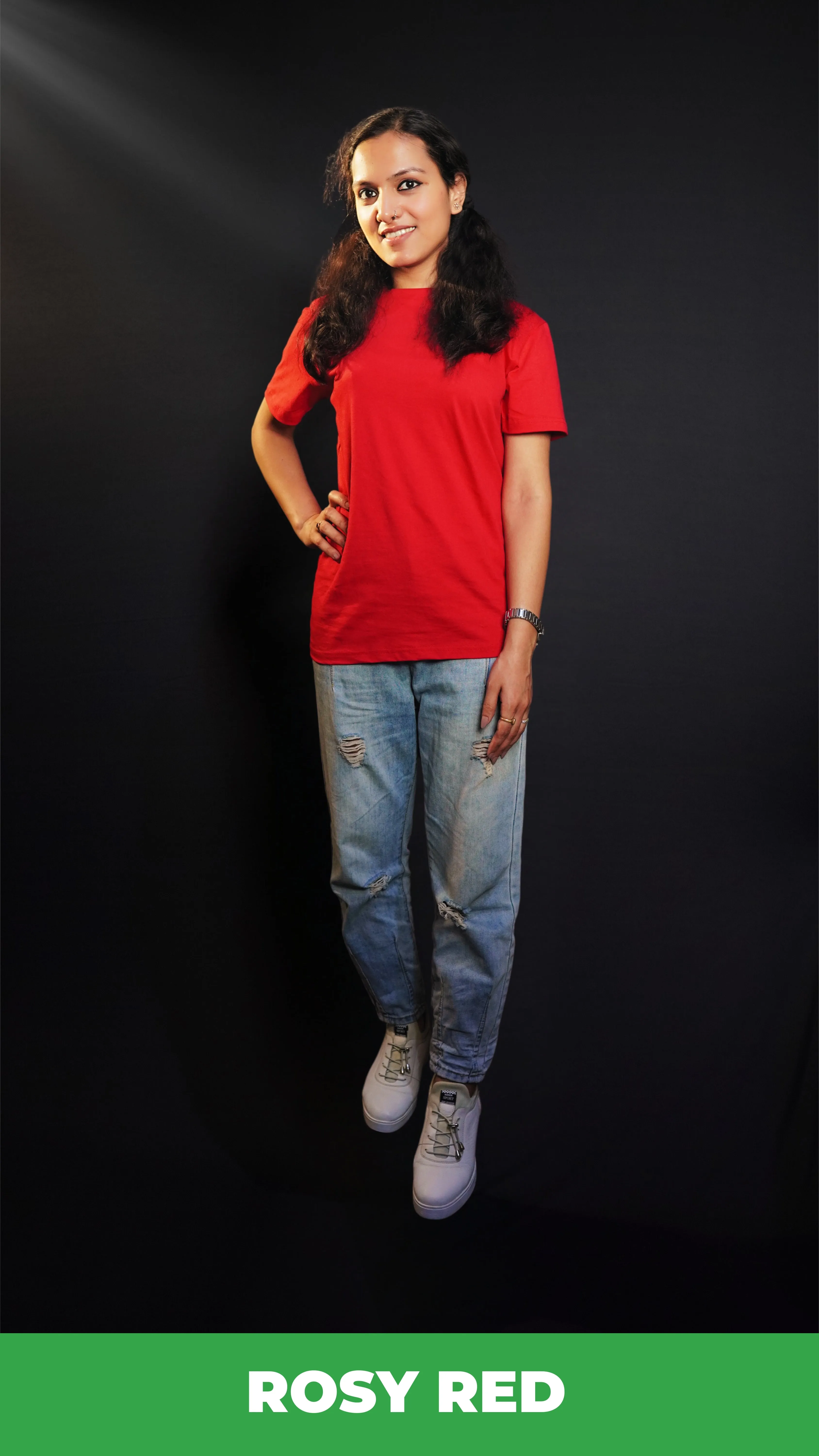 Unisex Rosy Red T shirt