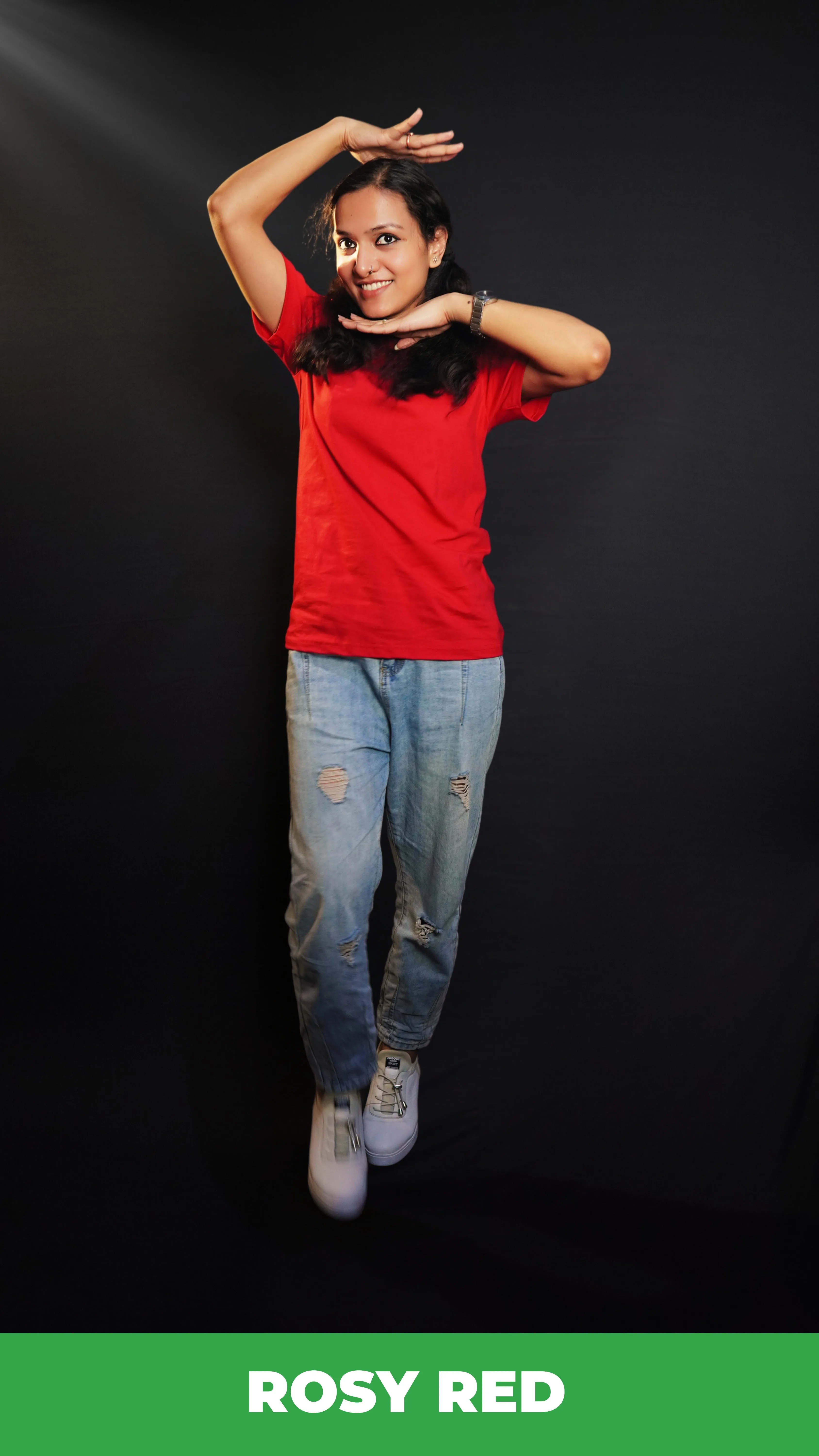 Unisex Rosy Red T shirt