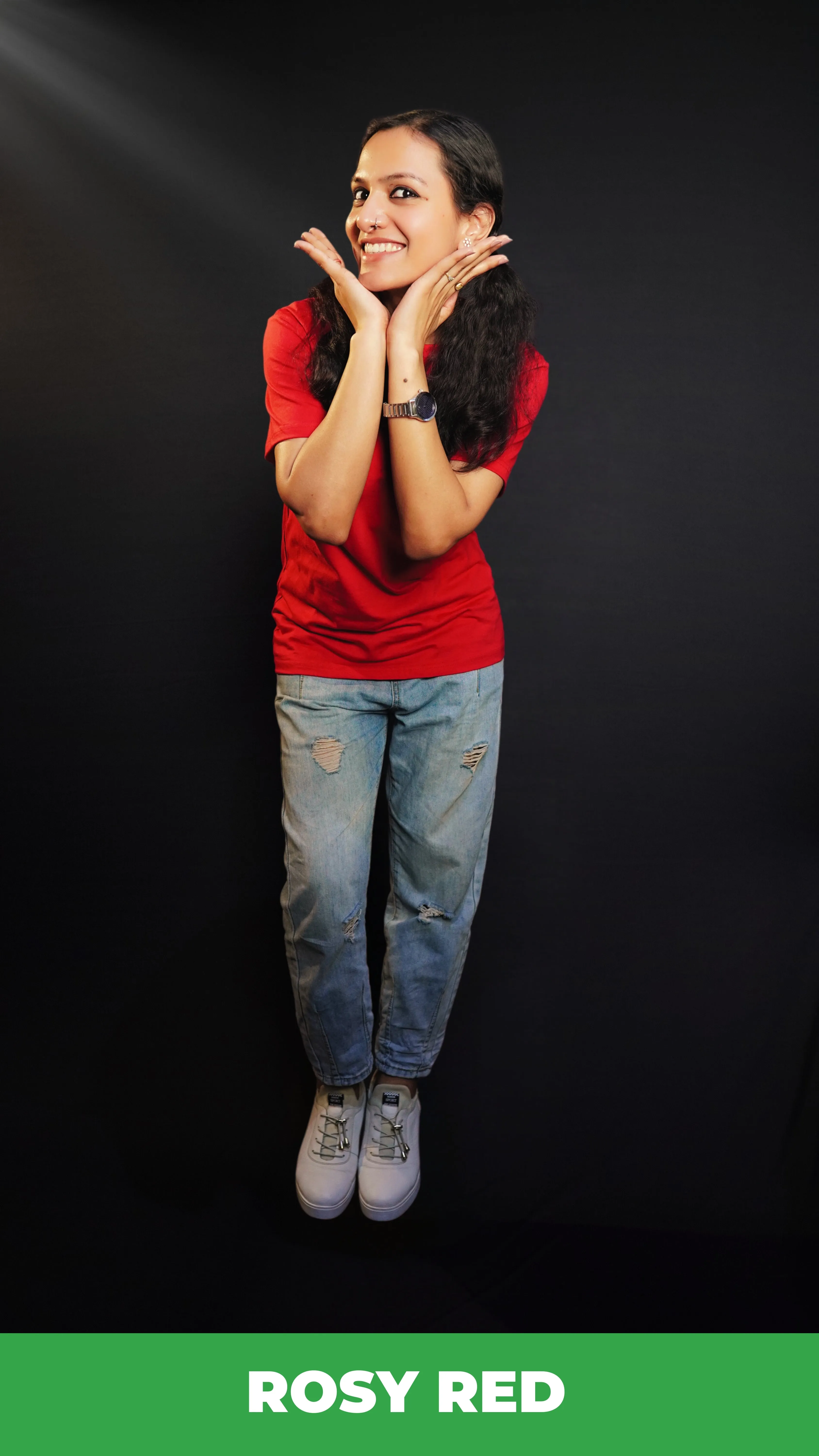 Unisex Rosy Red T shirt
