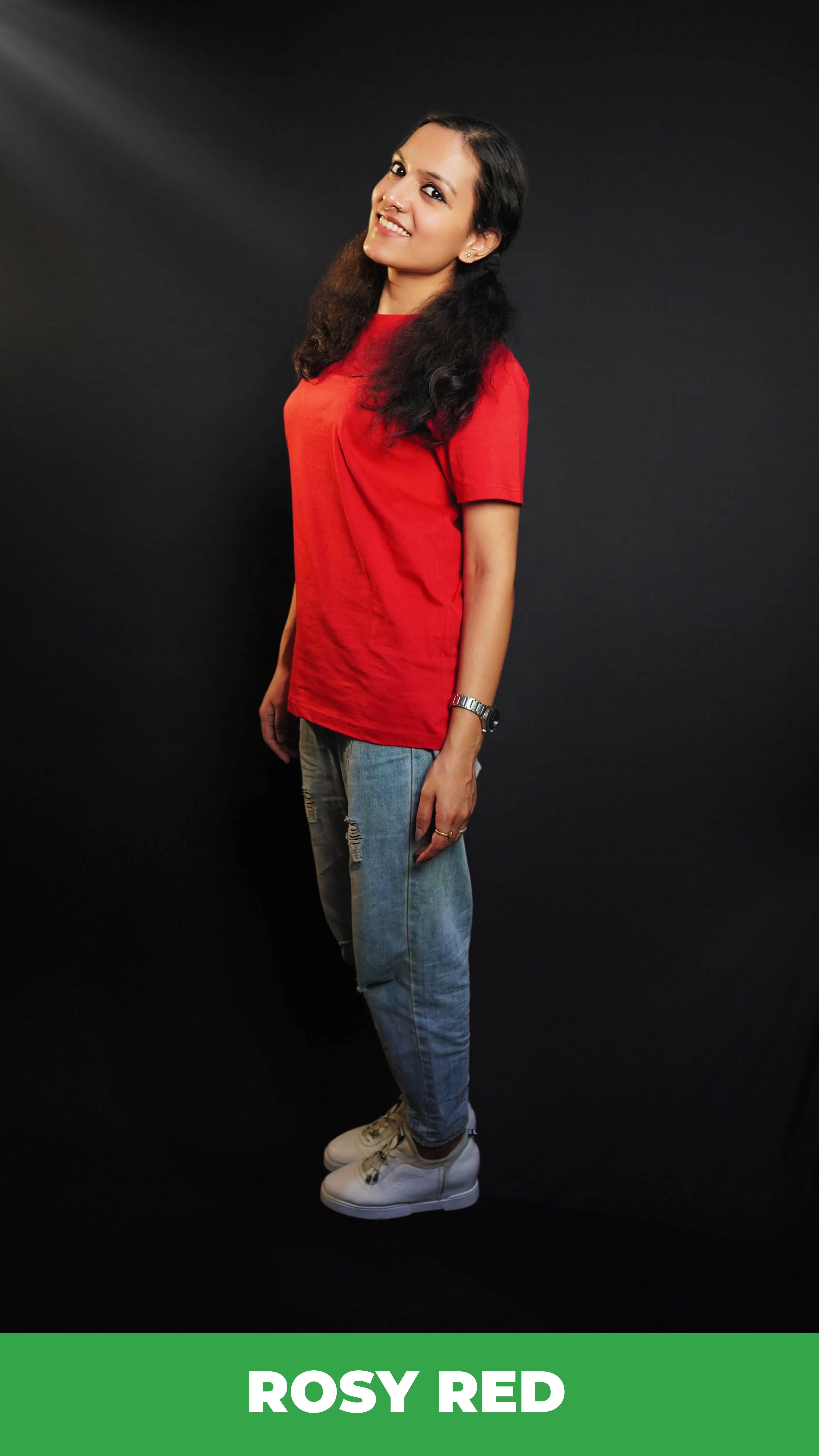 Unisex Rosy Red T shirt