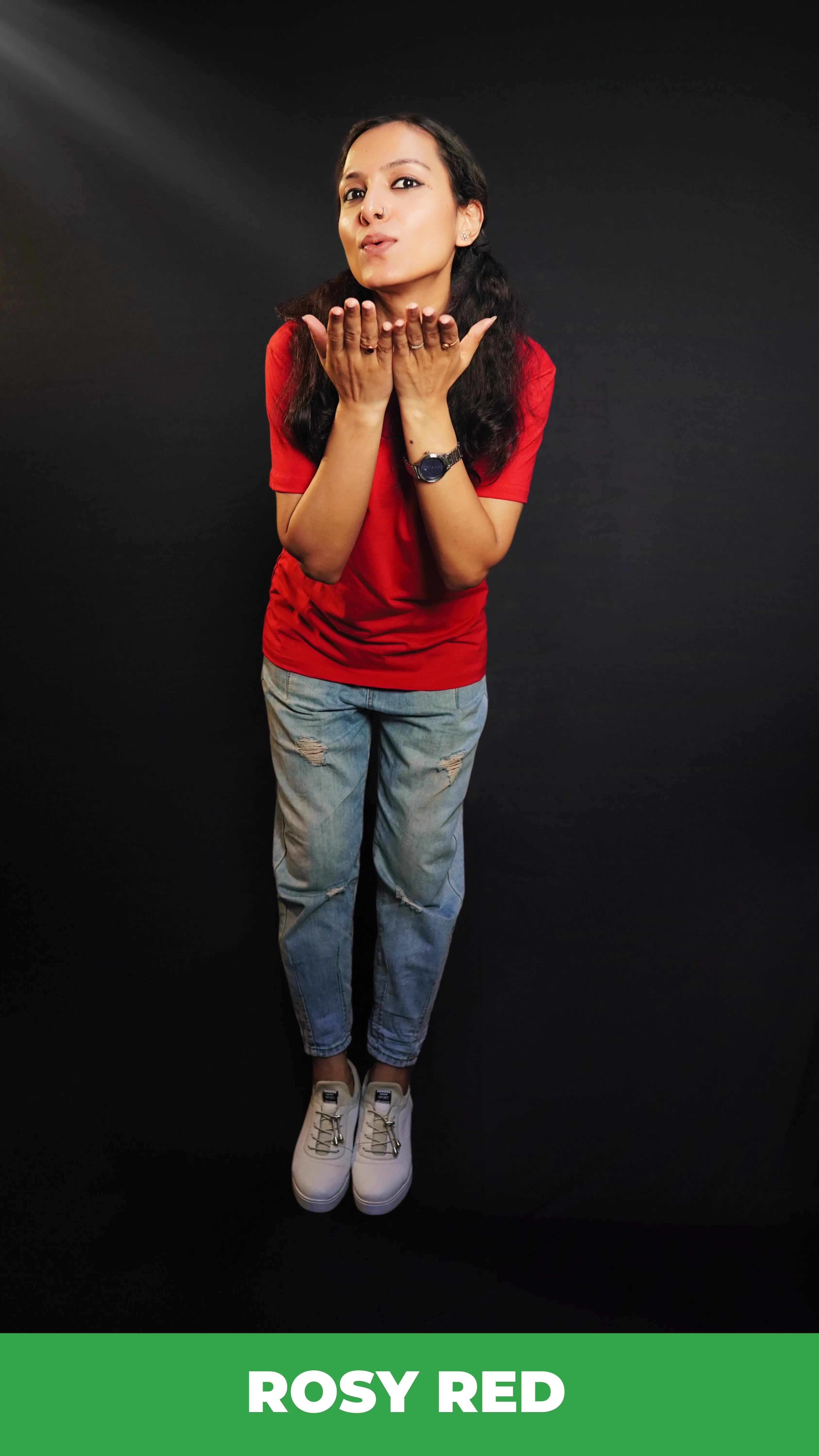 Unisex Rosy Red T shirt