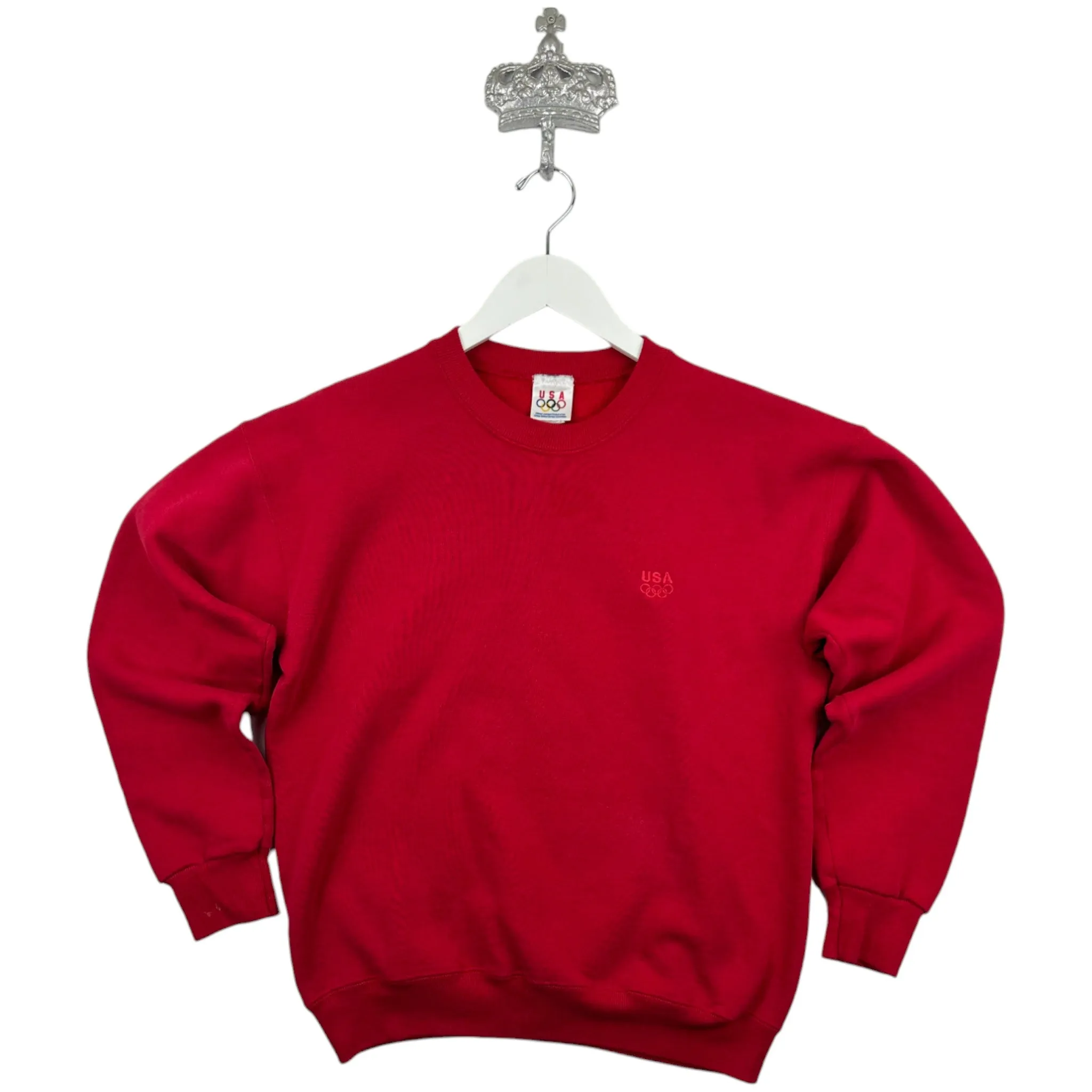 USA BLANK OLYMPICS CREWNECK - (L)
