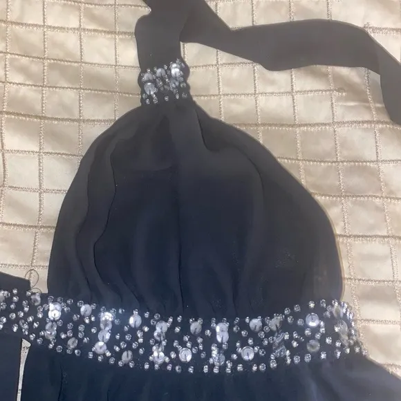 Victoria’s Secret Sexy Lingerie Siren Black See Through Women’s Babydoll top L