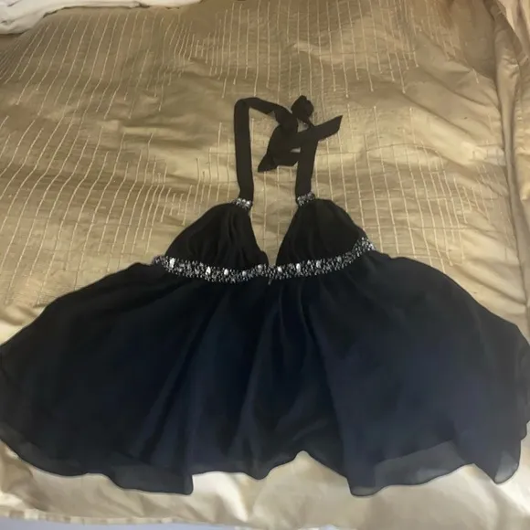 Victoria’s Secret Sexy Lingerie Siren Black See Through Women’s Babydoll top L