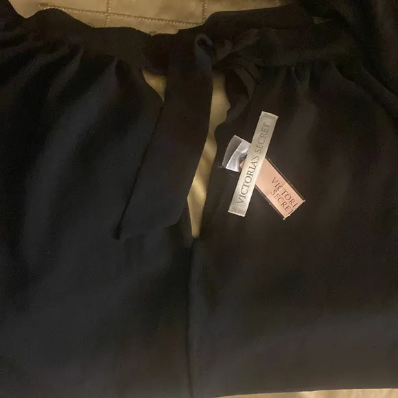 Victoria’s Secret Sexy Lingerie Siren Black See Through Women’s Babydoll top L