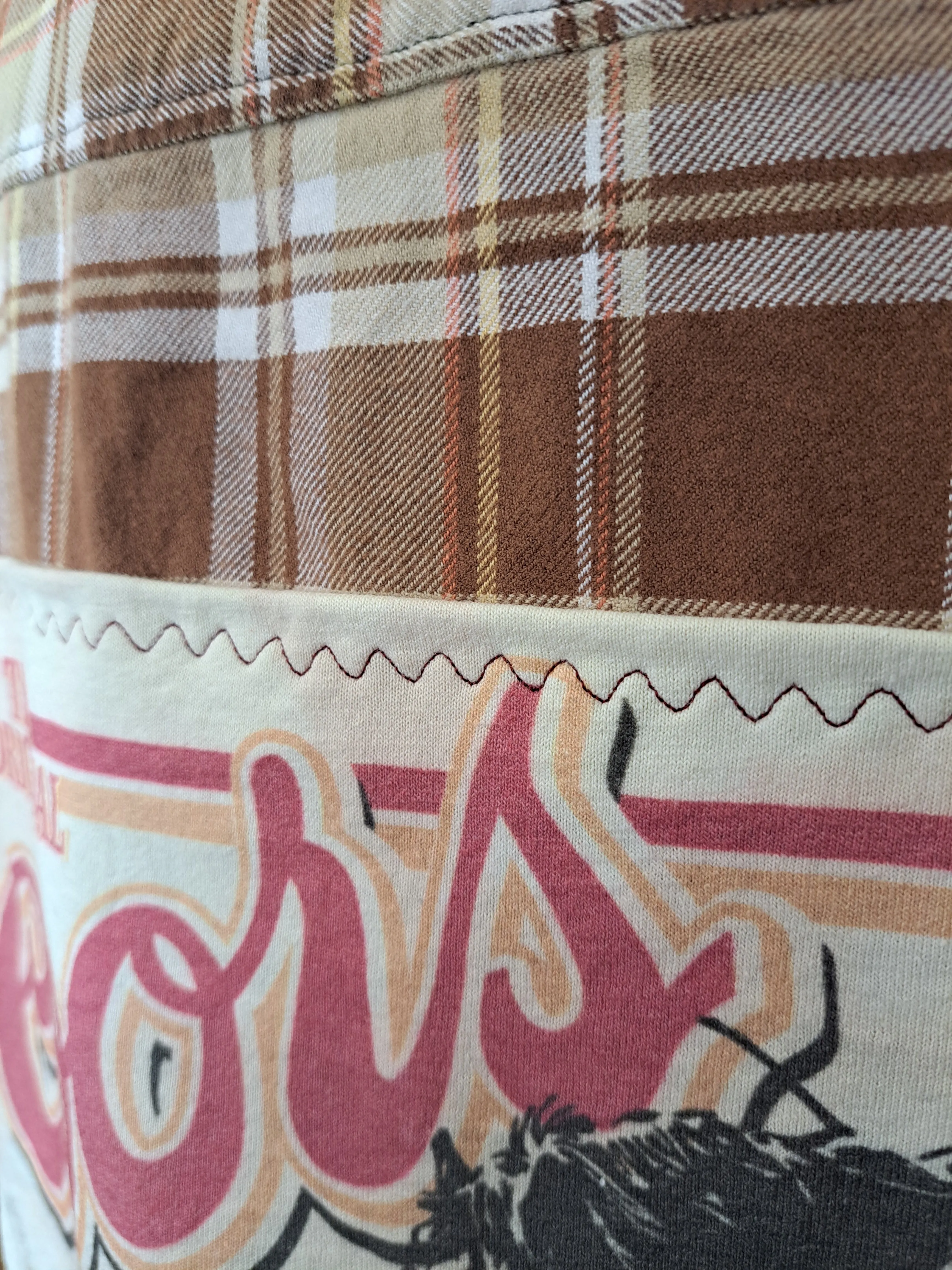 Vintage Patch Flannel - Coors Cowboy - WS
