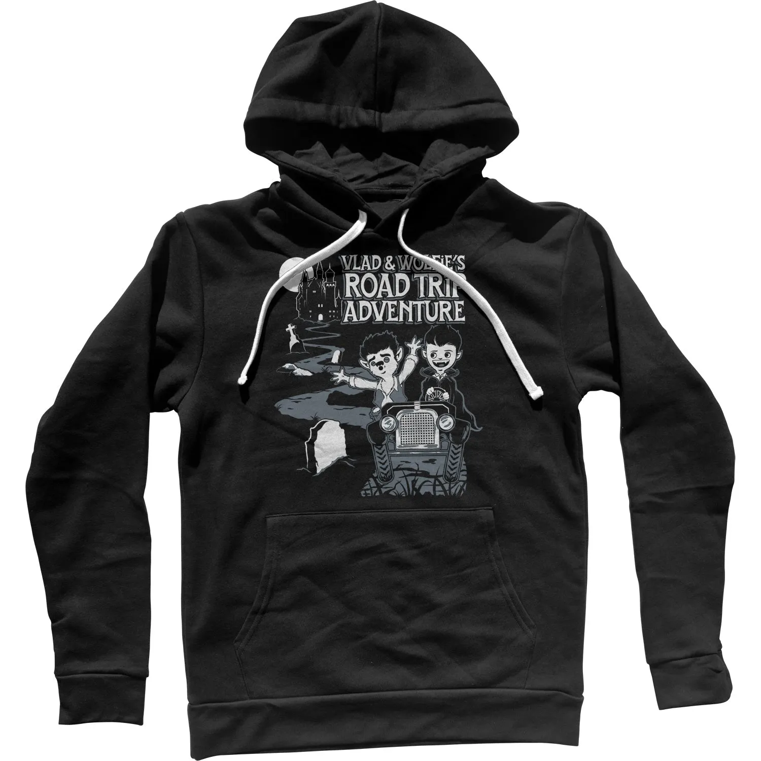 Vlad and Wolfie's Road Trip Adventure Unisex Hoodie