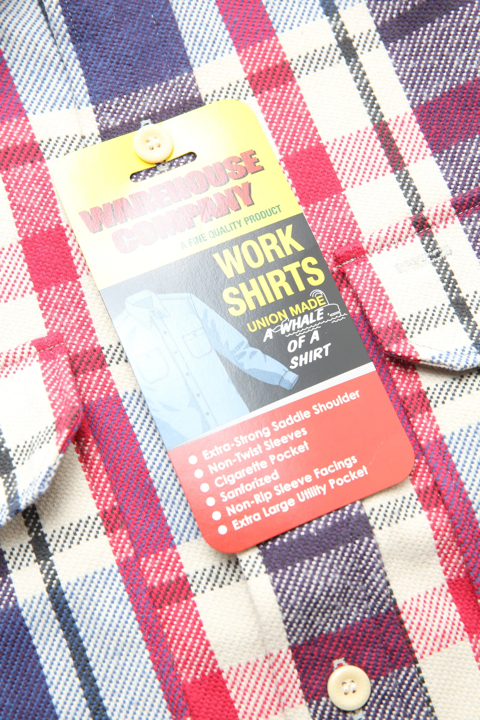 Warehouse & Co. Lot 3104 - Flannel Shirt D-2 - Blue (No Wash)