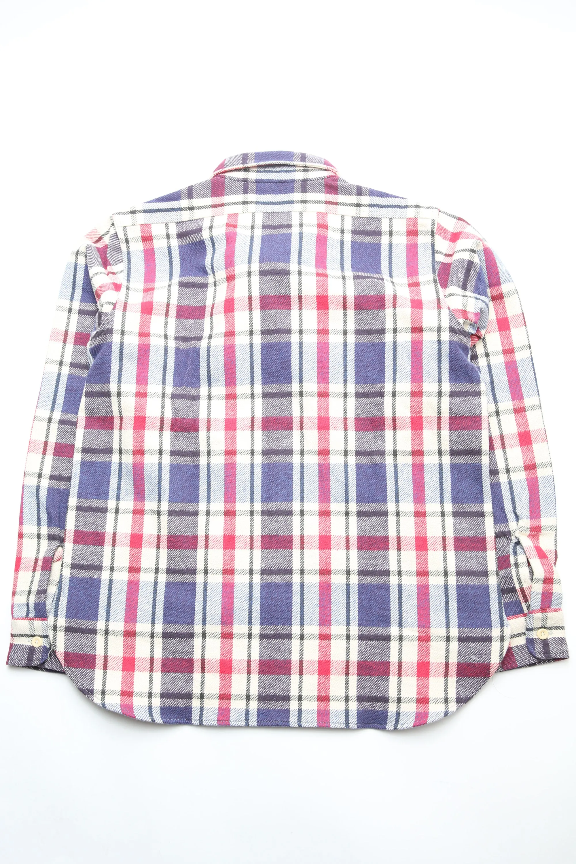 Warehouse & Co. Lot 3104 - Flannel Shirt D-2 - Blue (No Wash)