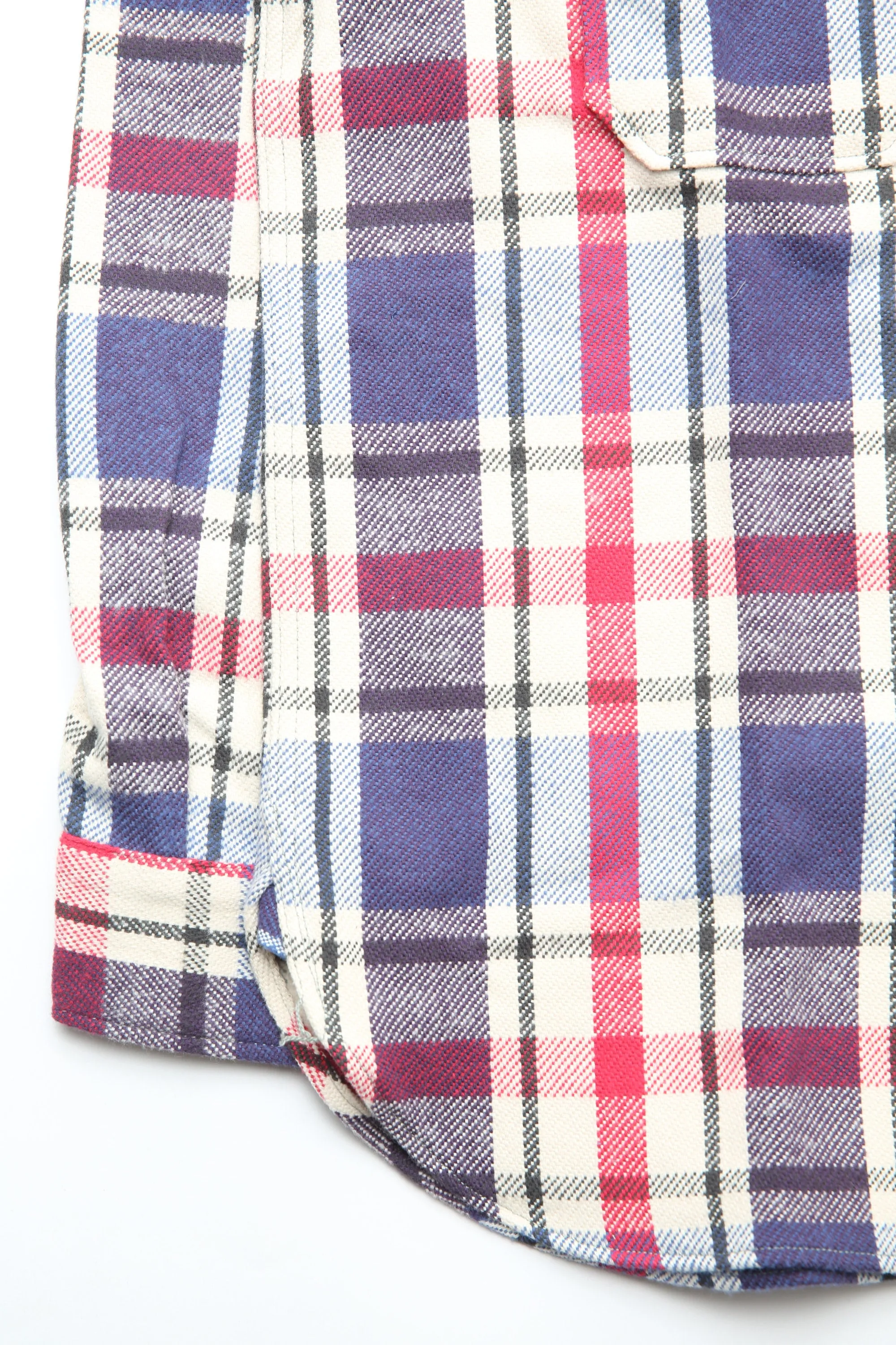 Warehouse & Co. Lot 3104 - Flannel Shirt D-2 - Blue (No Wash)