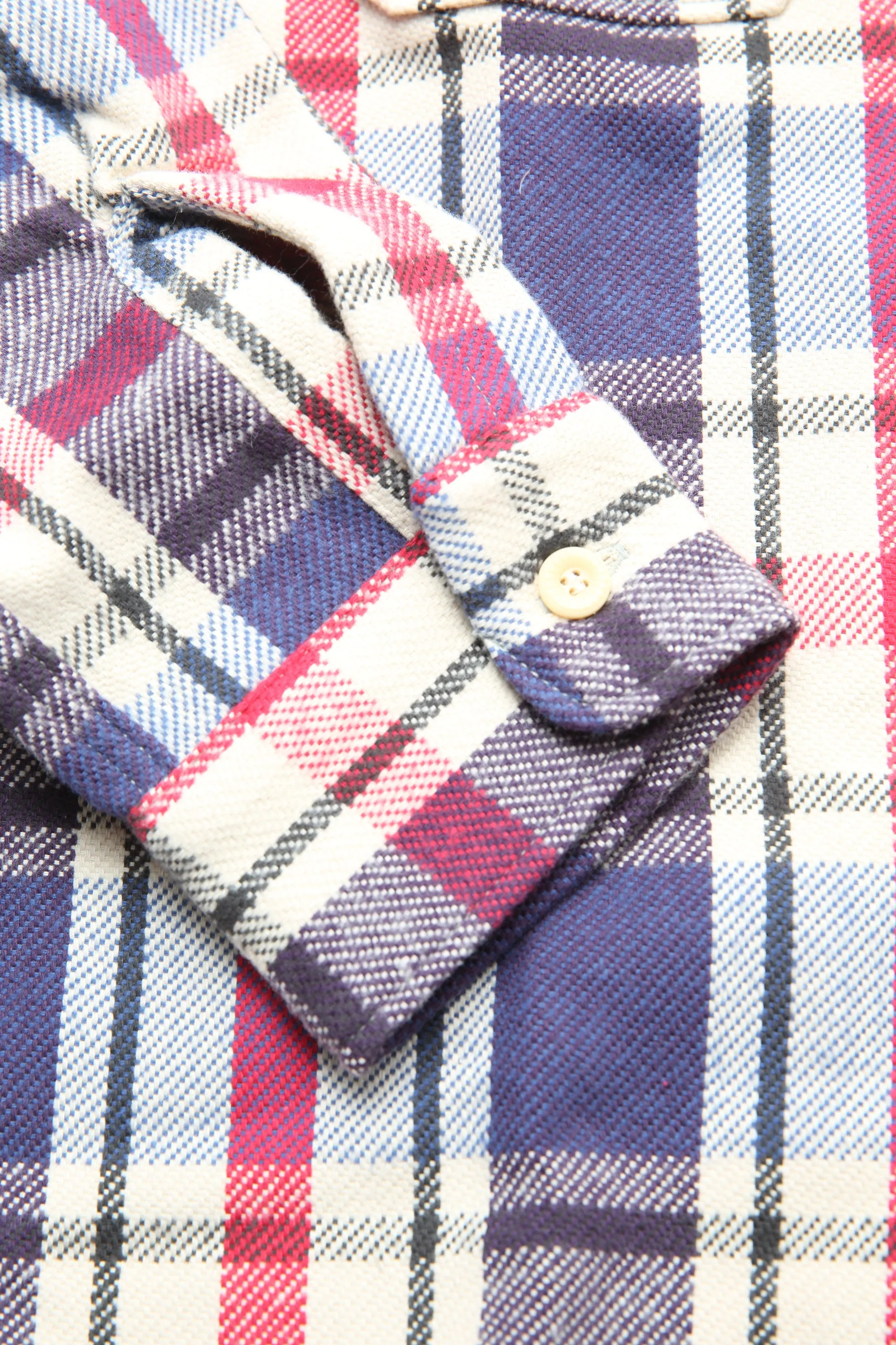 Warehouse & Co. Lot 3104 - Flannel Shirt D-2 - Blue (No Wash)
