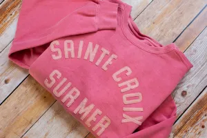 Watermelon Vintage Wash Crew