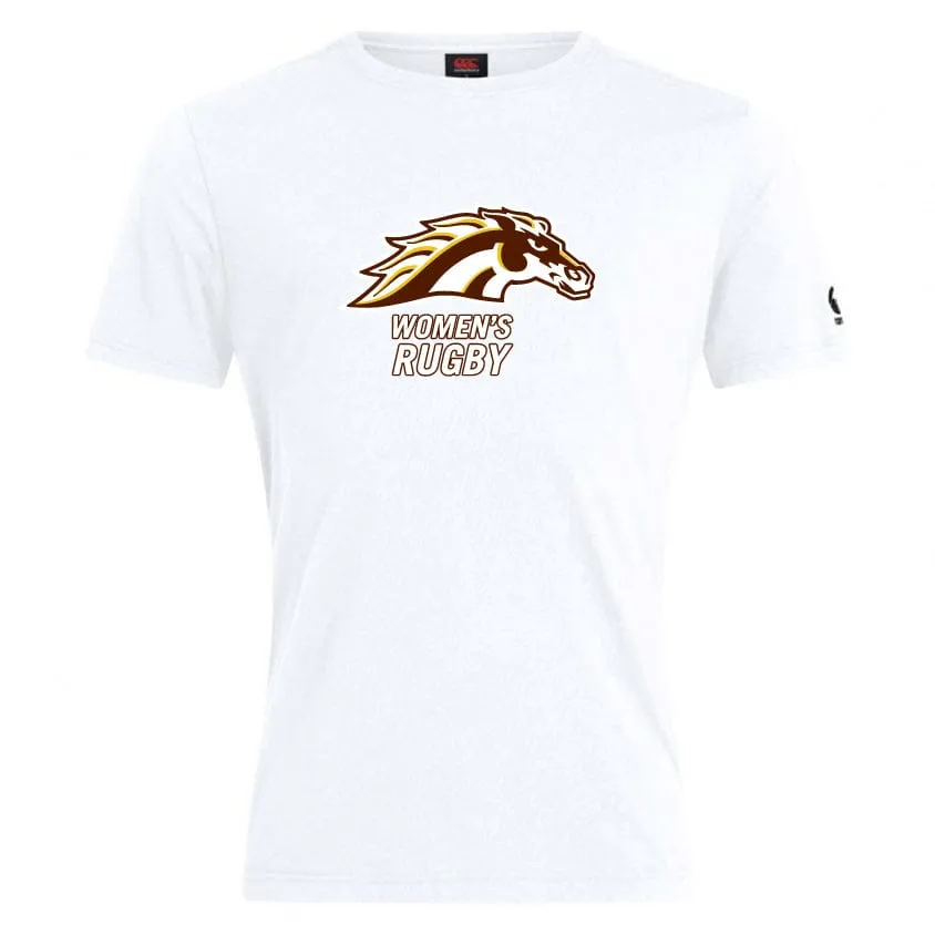 Western Michigan University Women's Rugby Club Plain Tee by Canterbury