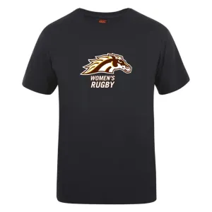 Western Michigan University Women's Rugby Club Plain Tee by Canterbury