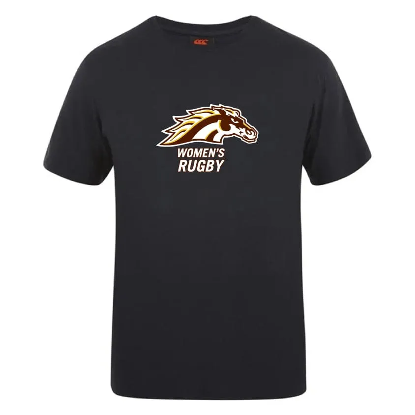 Western Michigan University Women's Rugby Club Plain Tee by Canterbury