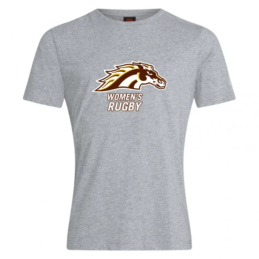Western Michigan University Women's Rugby Club Plain Tee by Canterbury