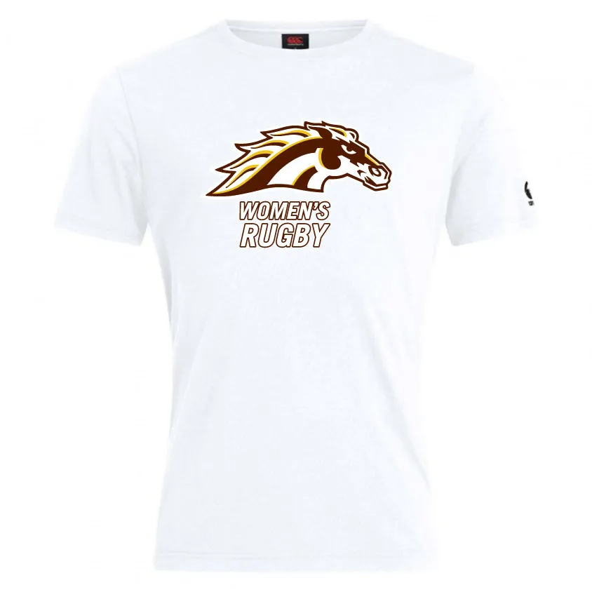 Western Michigan University Women's Rugby Club Plain Tee by Canterbury