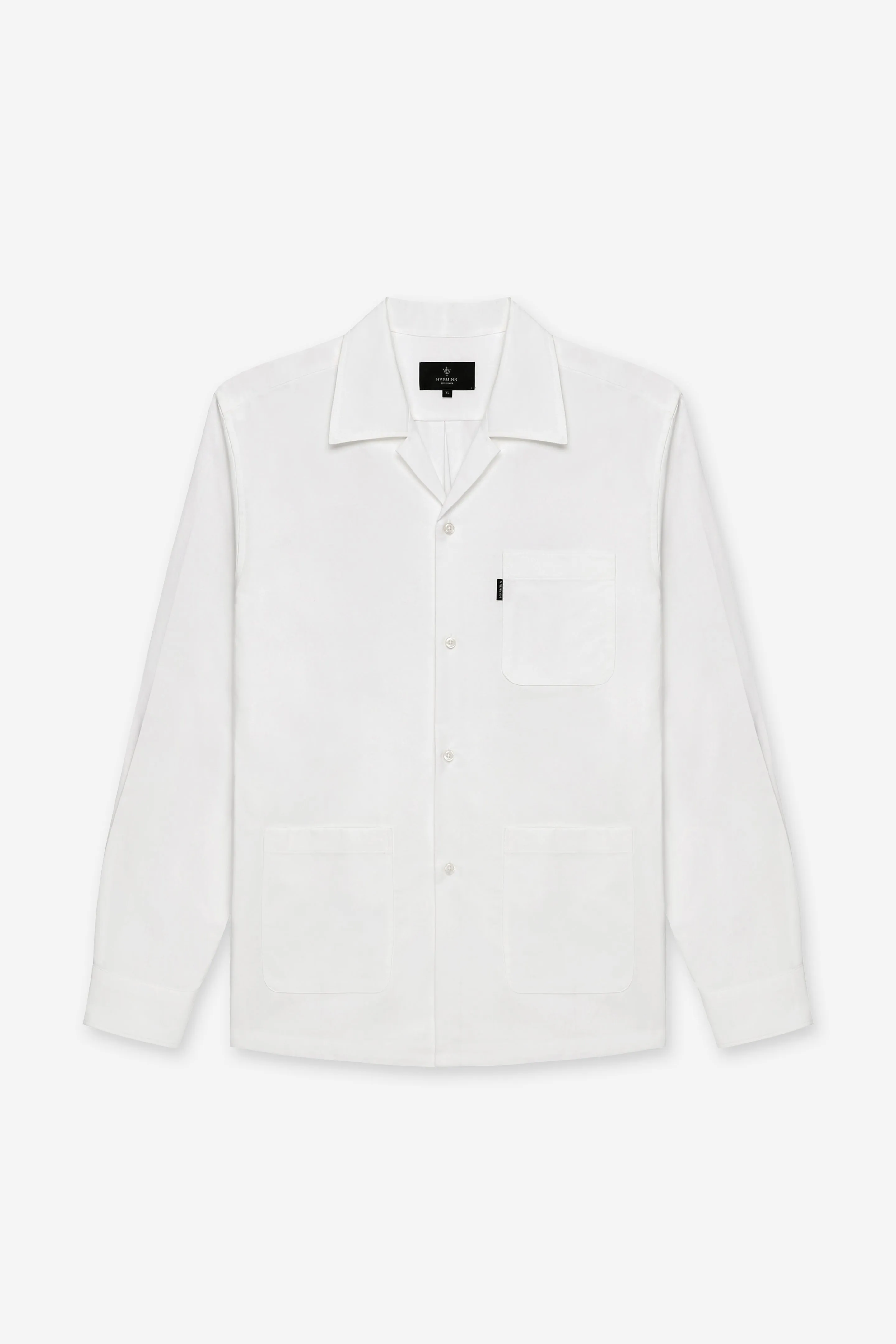 WHITE LONG SLEEVE SHIRT