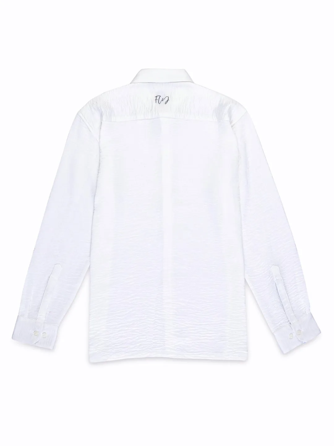 White Plain Casual Shirt