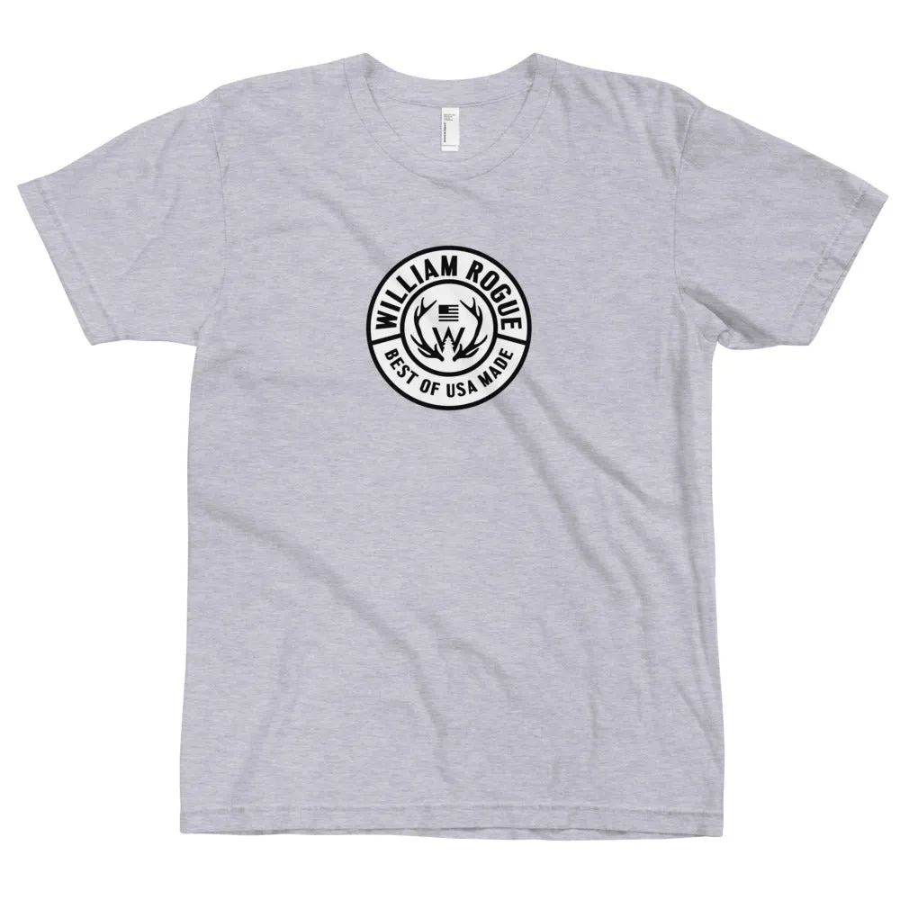William Rogue Primer T-Shirt - Heather Grey
